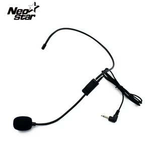 Профессиональный проводной микрофон 3,5 мм, гарнитура, студийный динамик, голосовой усилитель, чистый звуковой микрофонный микрофон для руководства по работе с детьми