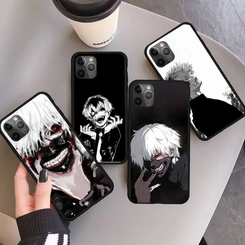 Токийский Гуль Модный Аниме Kaneki Ken чехол для телефона iPhone 14 11 12 13 mini pro XS MAX Plus X XR -