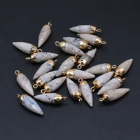 wholesale10pcsnew natural semstone crazy agate rhombus pendant making diy high quality necklace fashion jewelry gift