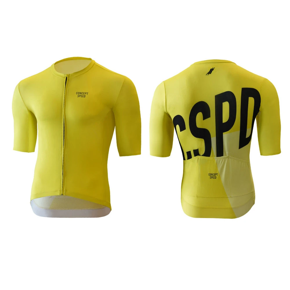 

Concept Speed Cycling Jersey Breathable Summer Team Triathlon Tops Shirt Mens Short Sleeve Quick Dry Ciclismo Cycling Equipment