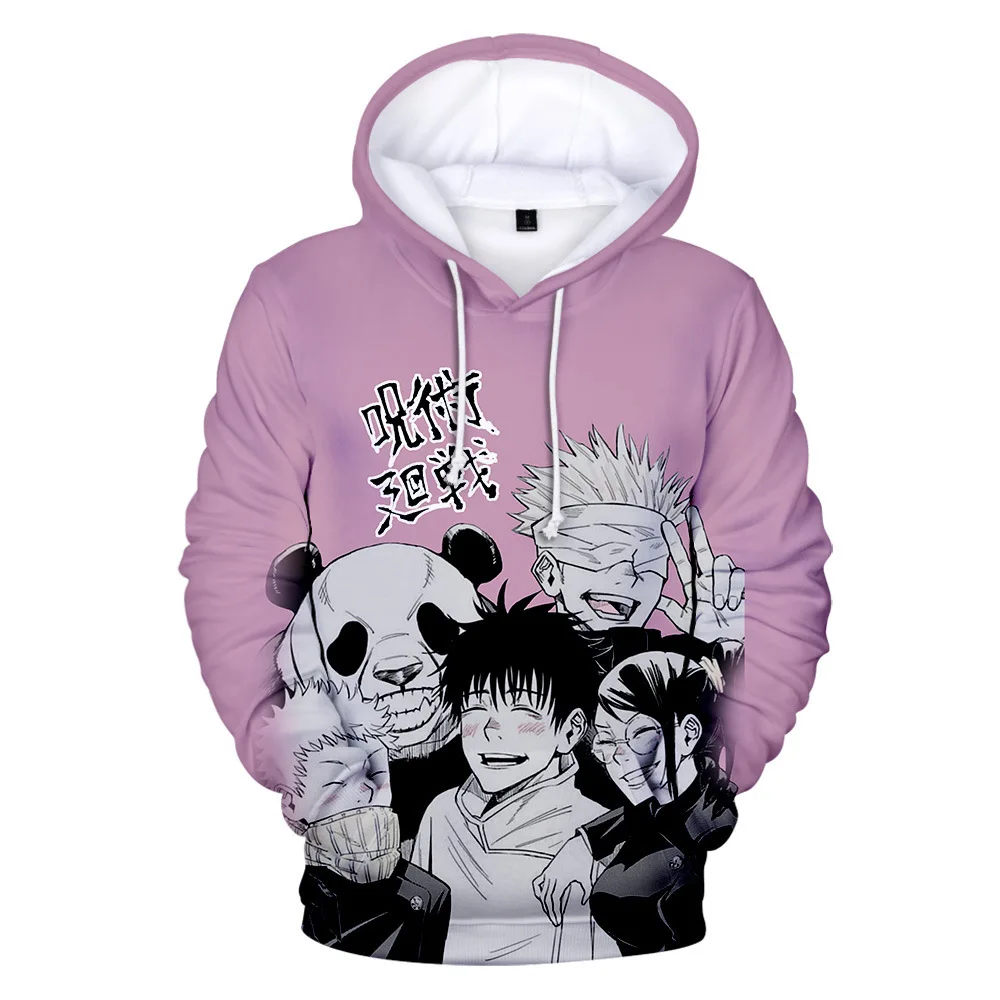 

Anime Jujutsu Kaisen 3D Print Hoodie Fashion Trend Sweatshirt Hoodie Cosplay Costume New Long Sleeve Harajuku Top Sweatshirt
