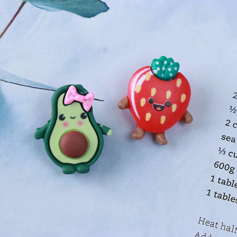 10 шт. кавайный мультяшный Кабошон из смолы с плоской задней стороной в виде