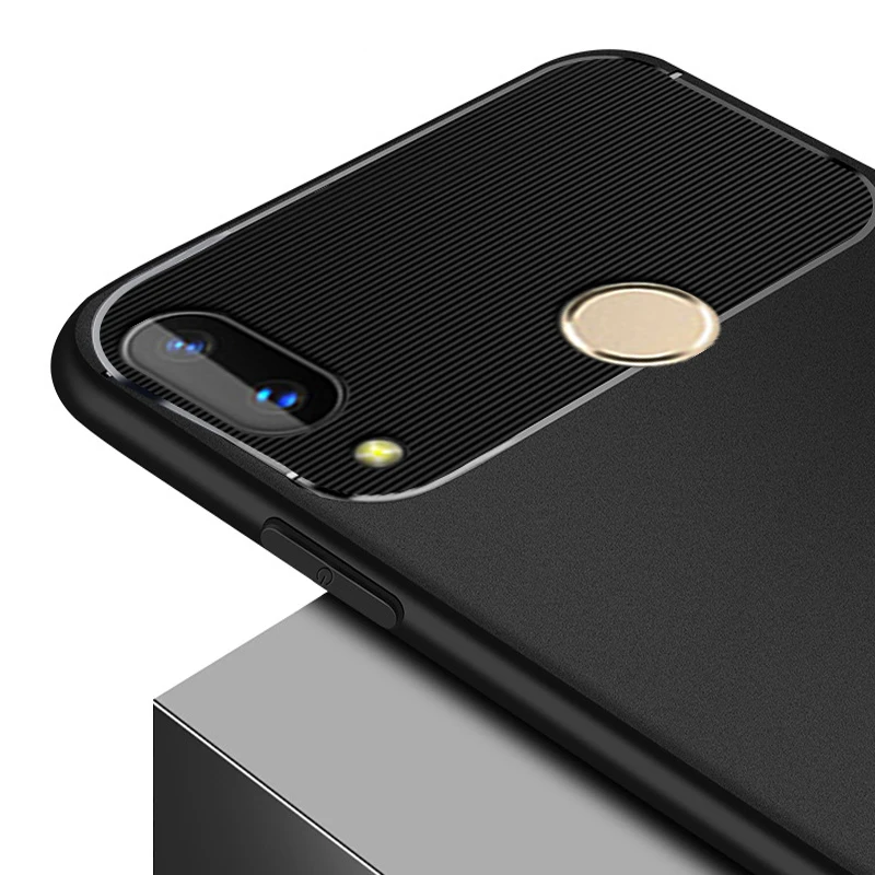Чехол чехол для Huawei Y7 Pro prime 2019 Y 7 Мягкий Роскошный силиконовый простой матовый