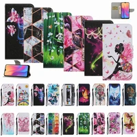 patterned mobile phone case for cover apple iphone 13 12 mini 11 pro max xr x xs se 2020 leather flip wallet magnet coque p20f