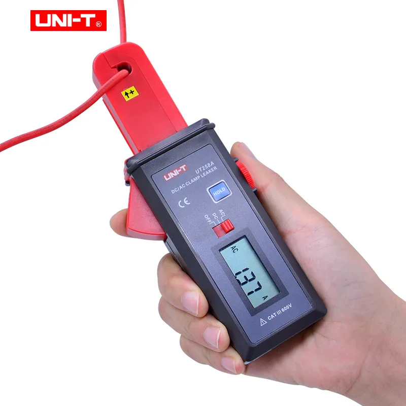 Цифровой амперметр UT258A измеритель тока утечки переменного/постоянного 10000