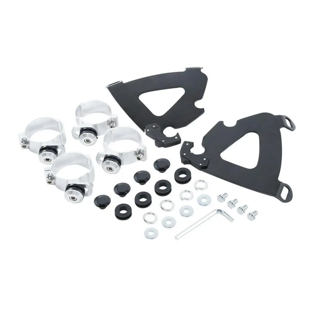 Мотоциклетный 49 мм 39 обтекатель черный триггерный замок монтажный комплект для