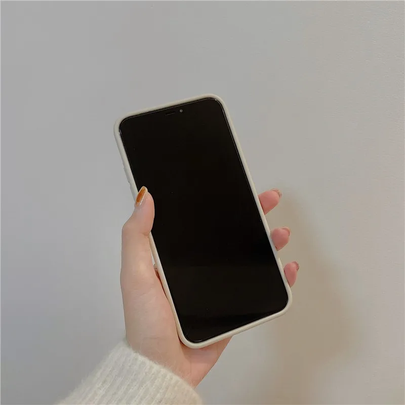 

Cute Cartoon dog Bear Couple's soft Case For iPhone 11 12 Pro Max mini 7 8 Plus XR X XS MAX SE 2 pu leather phone cover fundas