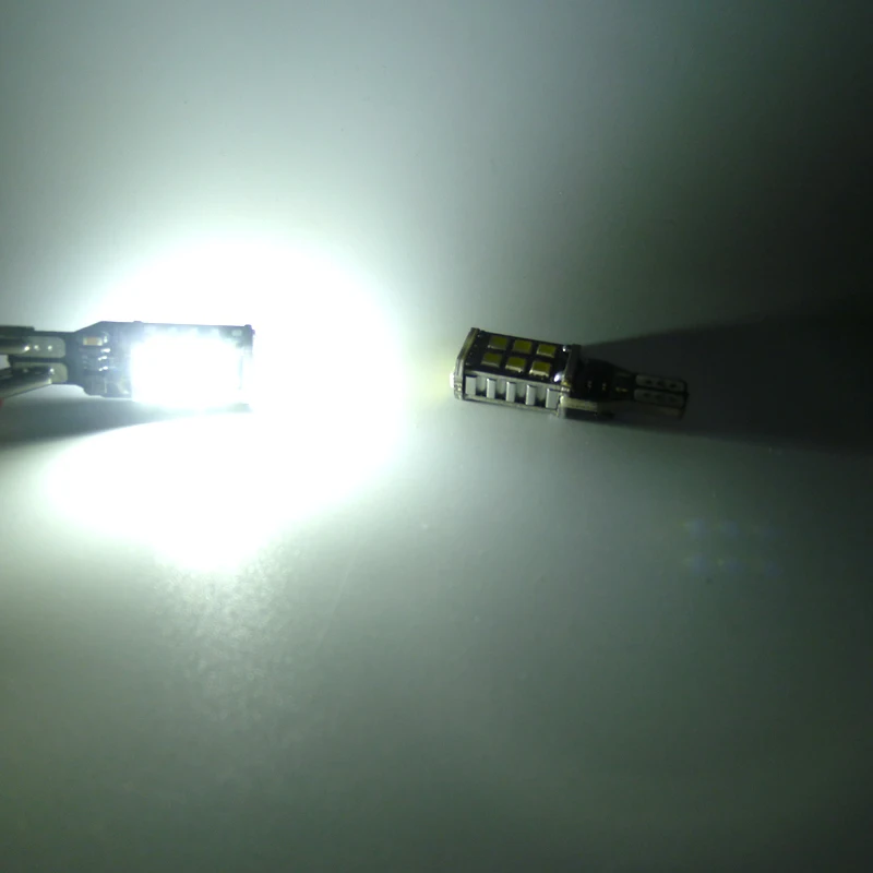 Светодиодная лампа задсветильник хода T15 W16W 920 921 912 Canbus светодиодный 2835 15smd фонарь