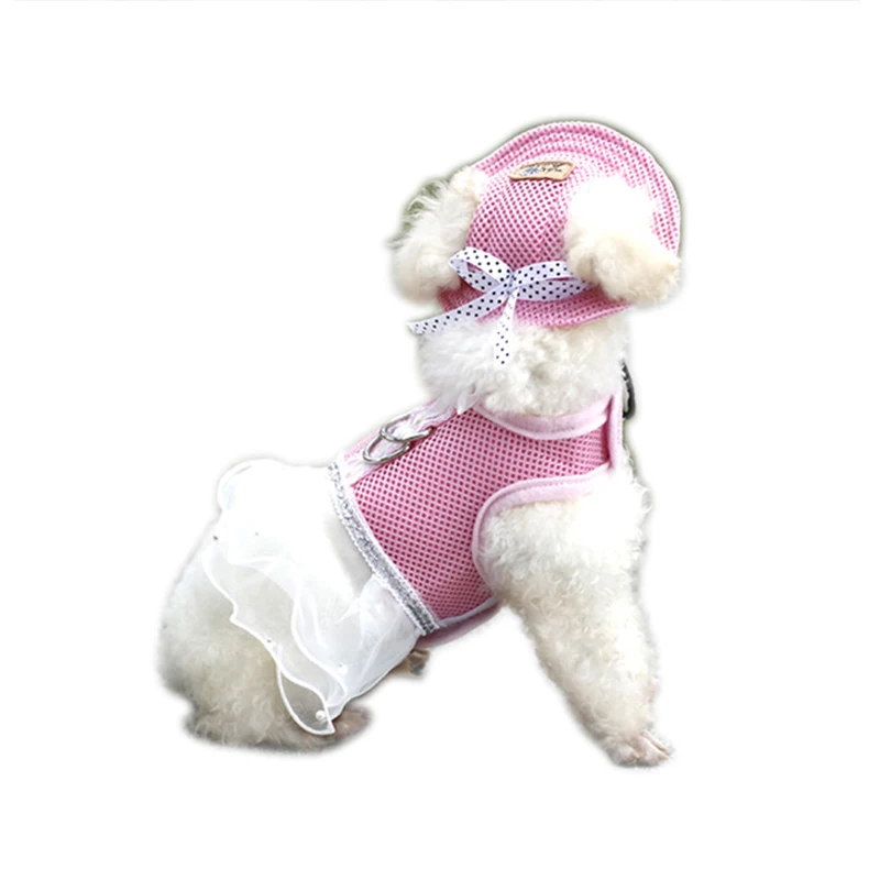 Кепка для собаки маленький питомец летняя парусиновая шапка Солнцезащитная