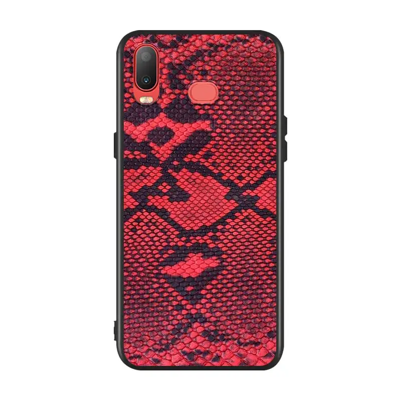 Силиконовый чехол Змеиная Кожа Искусство для Samsung Galaxy A9 A8 Star A7 A6 A5 A3 Plus 2018 2017 2016