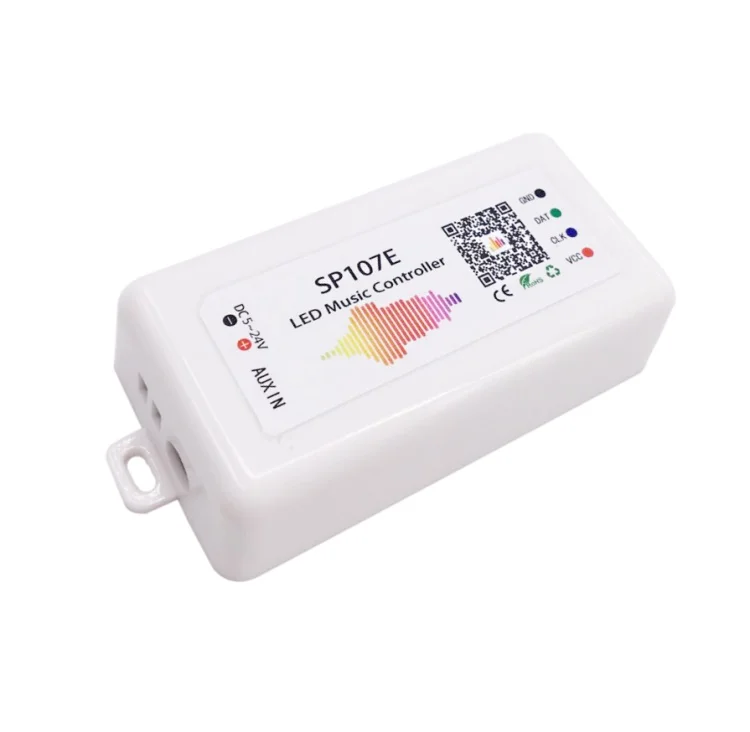 Bluetooth музыкальный RGB контроллер SP107E обычно используется в WS2812BWS2811SK6812 DMX512 светодиодные полосы Пиксельная лампа RGB/RGBW DC5V-24V