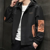 zip up hoodie men jacket large size loose hooded jacket mens trendy tooling jacket mens fashion streetwear korean style men