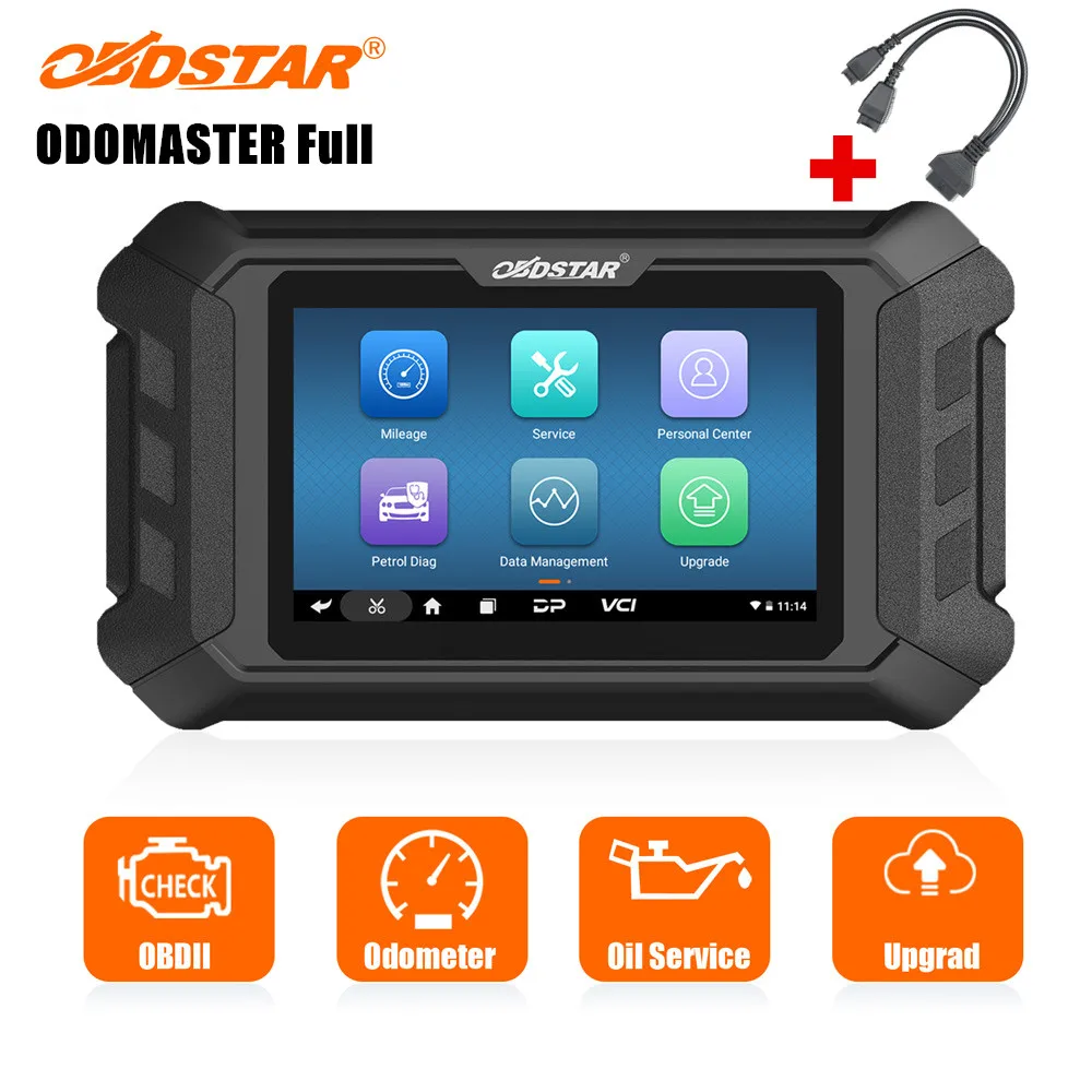 

OBDSTAR ODOMASTER ODO MASTER Full Cluster Calibration/OBDII and Special Functions Get Free FCA 12+8 UNIVERSAL Adapter