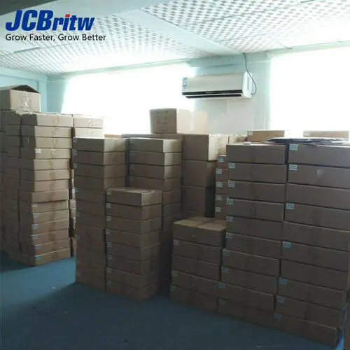 JCBritw светодиодный светильник для выращивания, полный спектр, с регулируемой яркостью, автоматический таймер включения и выключения, лампа для выращивания растений, 30 Вт, для комнатных растений, гидропонная теплица