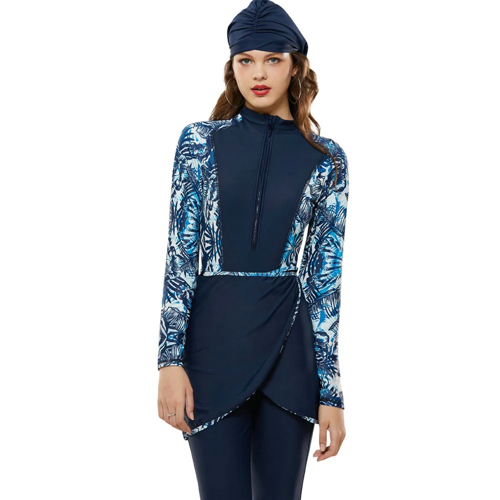 Женский купальник мусульманская одежда для плавания пляжный исламский