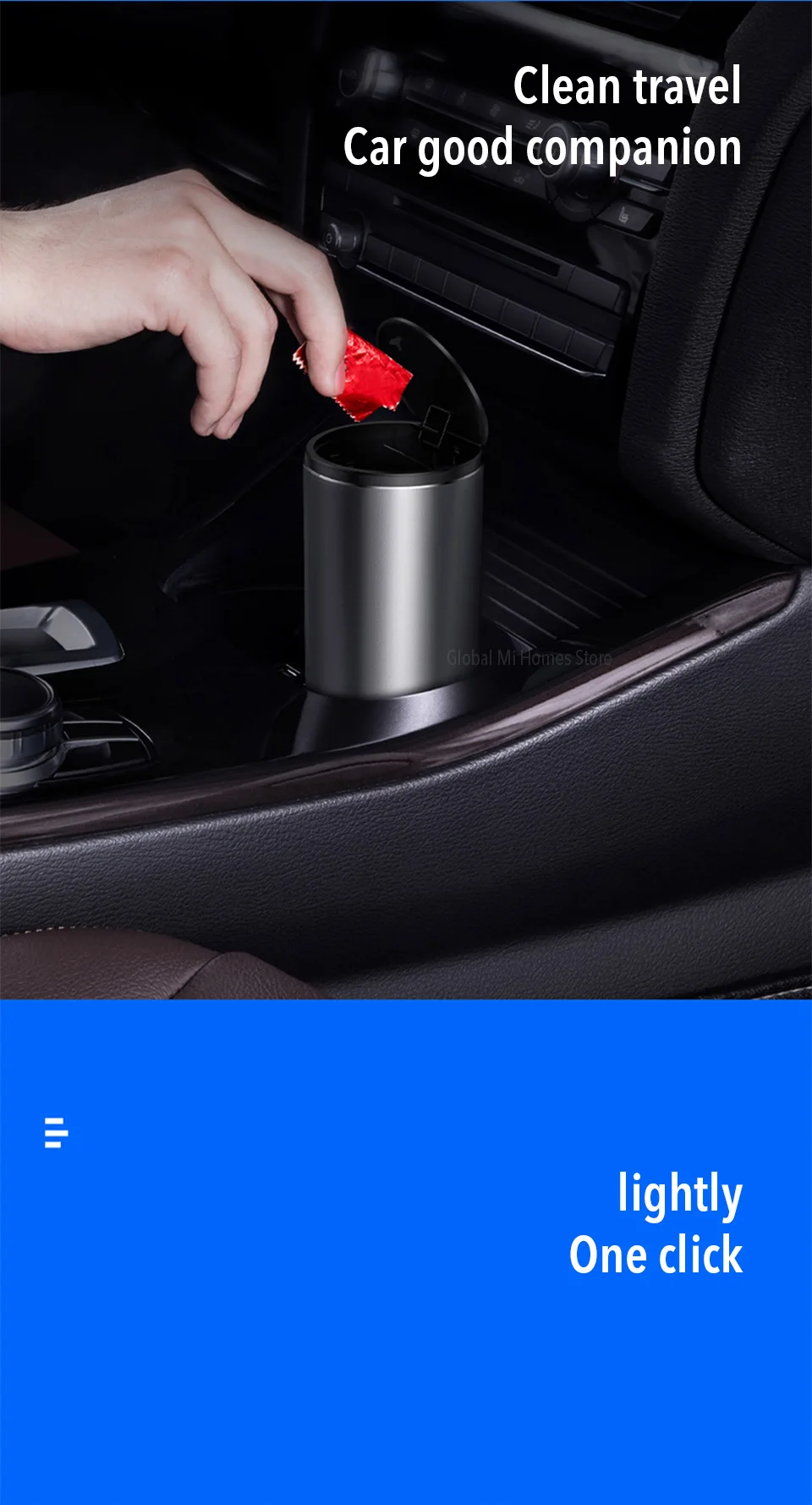 Xiaomi Youpin BASEUS автомобильный мусорный бак планшет Авто Органайзер сумка для хранения автомобиля мусорный ящик, мусорная корзина пепельница аксессуары в автомобиле