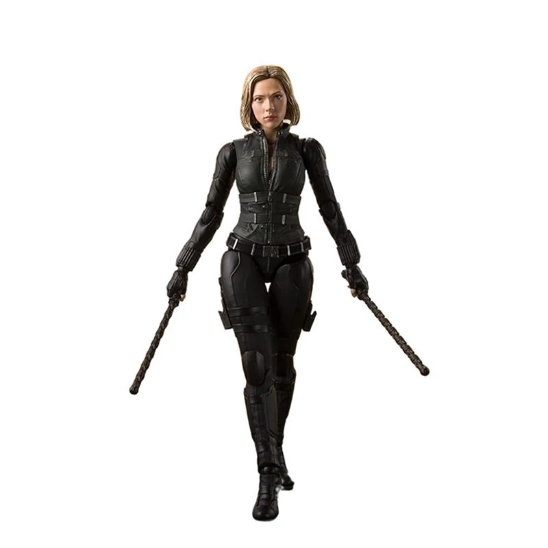 SHF Marvel легенды Мстители: война бесконечности Наташа Романоф экшн-фигурка Черная