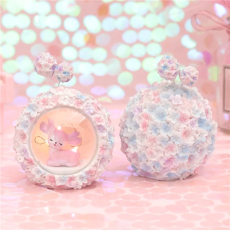 

Cute LED Night Light Cartoon Deer Kindergarten Light Child Baby Night Light Kid Girl Toy Birthday Christmas Gift Home Decoration