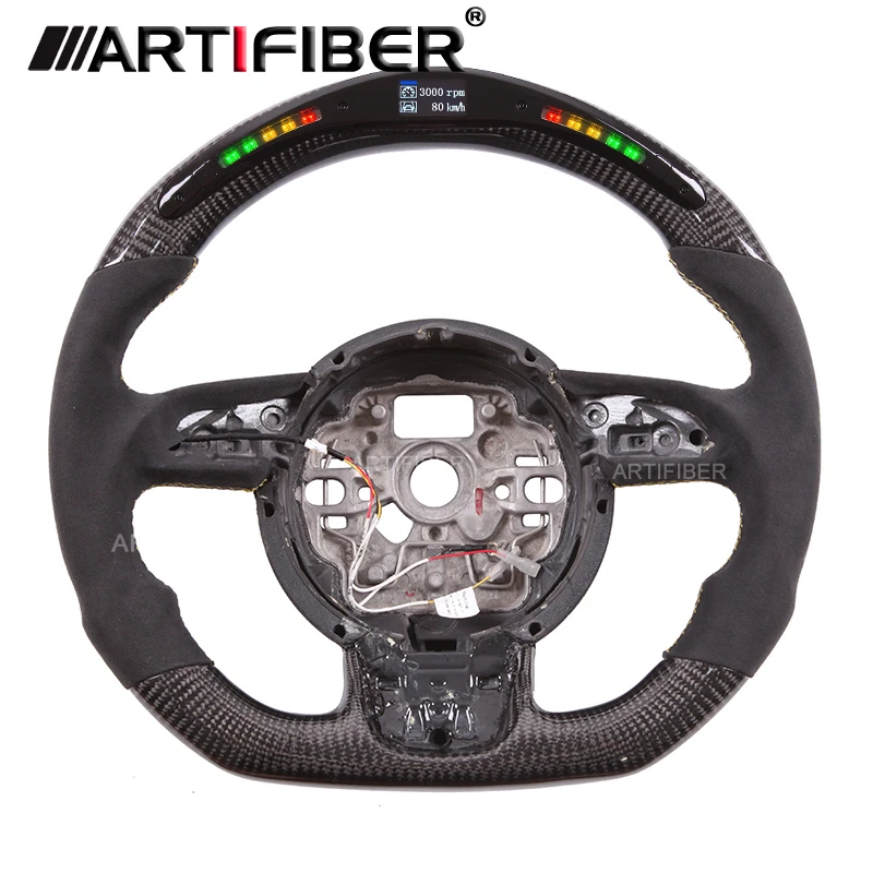 

LED Carbon Fiber Steering Wheel for Audi A1 A2 A3 A4 A5