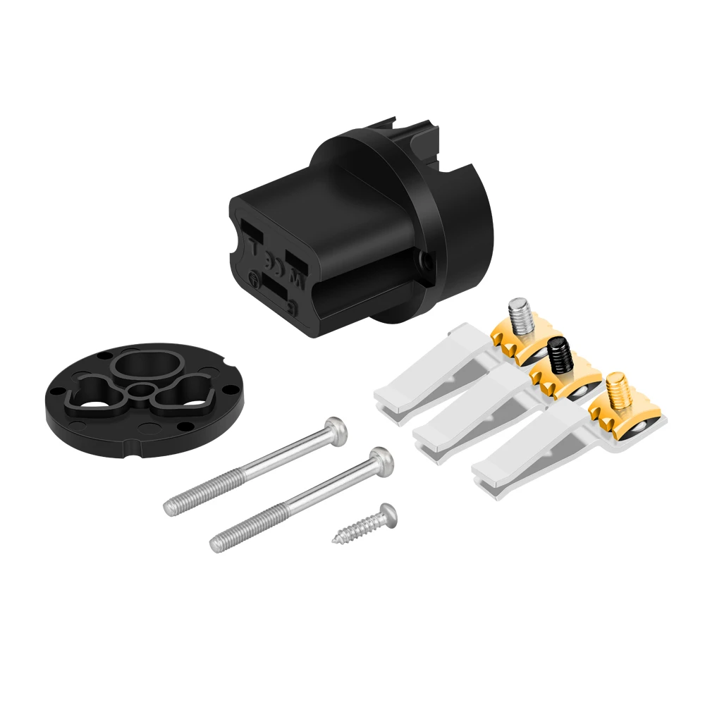 Аудио разъем источника питания F124 Monosaudio C19 с родиевым покрытием из чистой меди