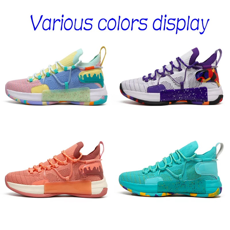 Women's and Men's Wear-Resistant Breathable Basketball Shoes, Women's High Top Size Basketball Outdoor Sports Running Shoes