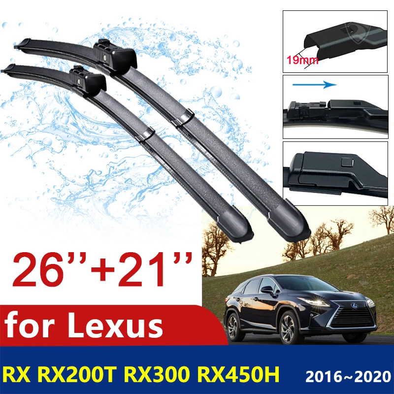 Автомобильные щетки стеклоочистителя для Lexus RX RX200t RX300 RX450h 2016 ~ 2020 2017 2018 2019 лобовое