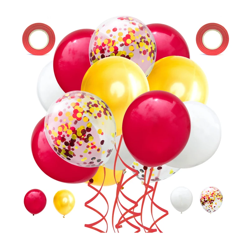 32 шт./лот свадебные украшения шары лента украшение для дня рождения детский