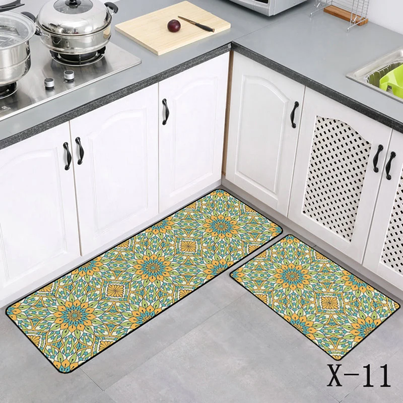 

Нескользящий кухонный Коврик для пола, современный коврик для ванной, входной коврик, модные впитывающие коврики для гостиной, спальни