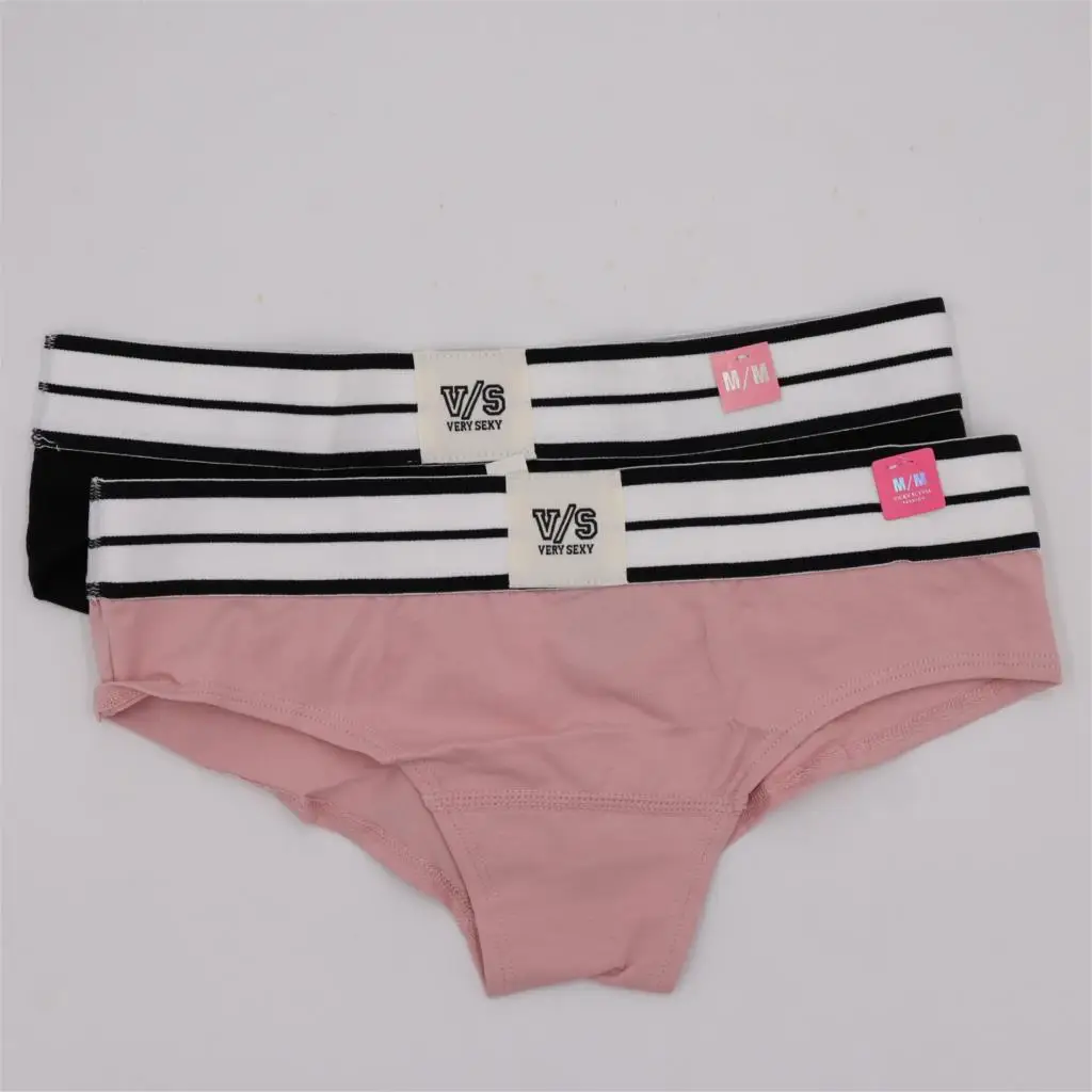 

Pink Short Letter Bikini Briefs Seamless Female Fashion Panties Underwear Women's Lingerie Low Waist panties