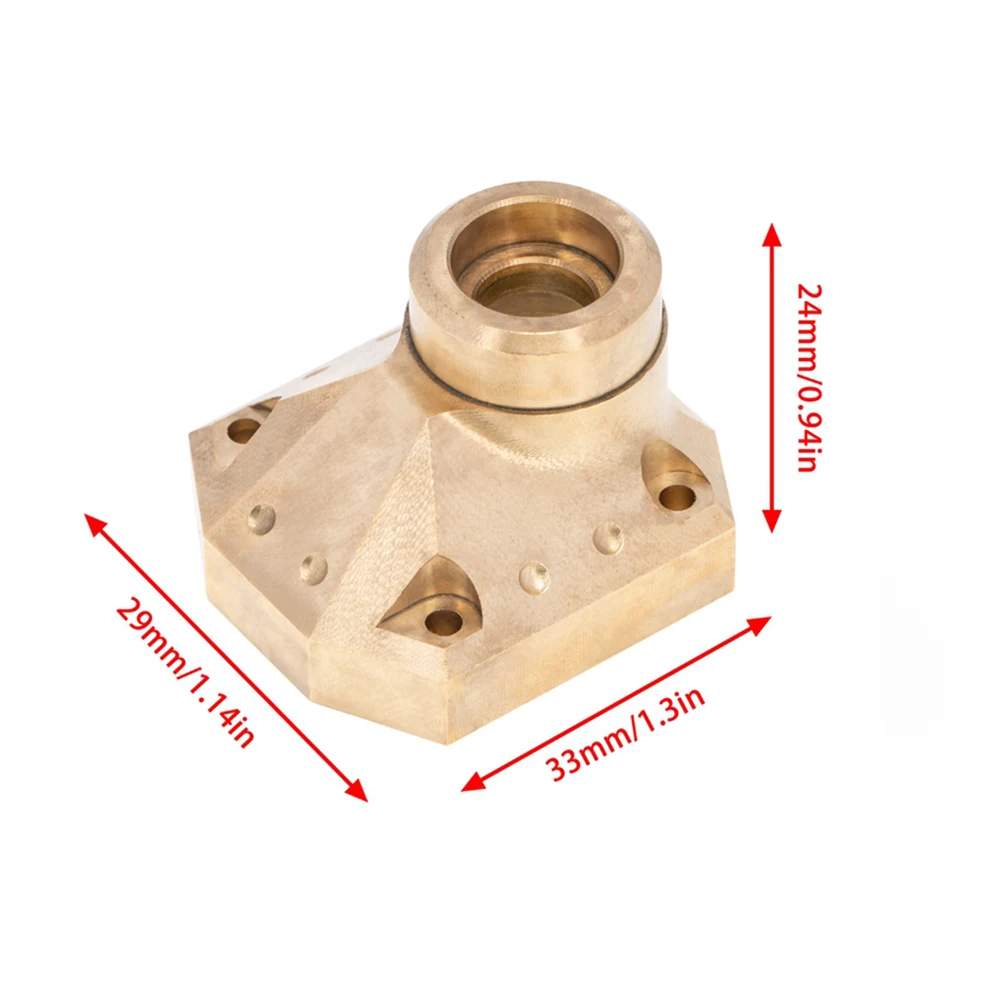 Латунные грузы Diff Cover Currie F9 кожух портальной оси выход для 1/10 радиоуправляемого