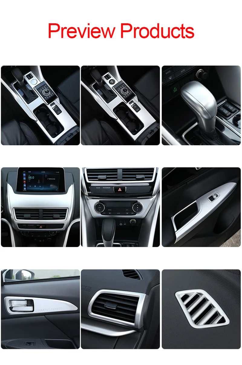 For Mitsubishi Eclipse Cross 2017-2020 ABS chrome Glass lifting panel 4pcs | Автомобили и мотоциклы