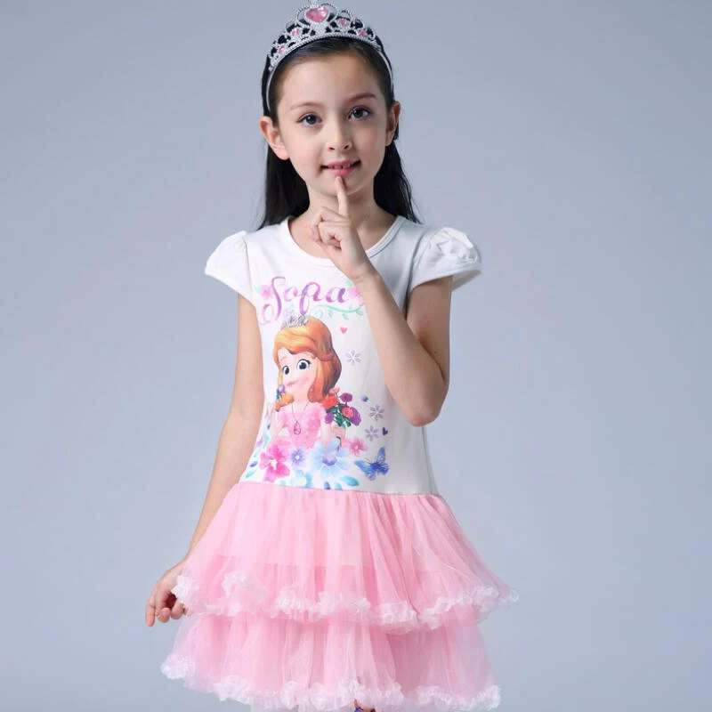 Платье для девочки Sophia вечернее Повседневное платье на весну и лето подарок день