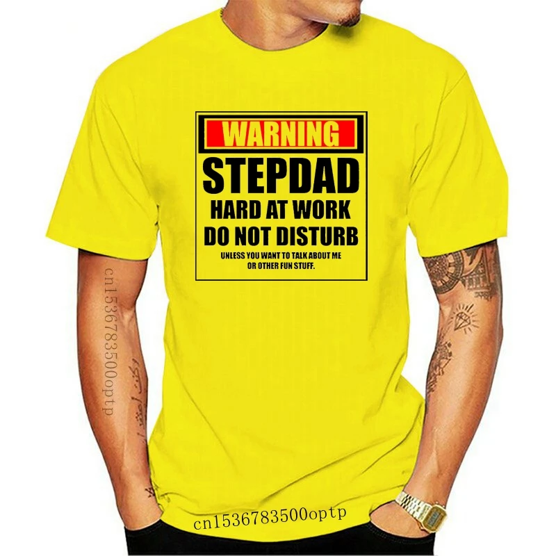 

New Men t shirt Customized Step DAD Hard to Work Fashion For Sale Pre- Male Tshirt t-shirt novelty tshirt women