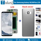 ЖК-дисплей для Samsung Galaxy S8 Plus, G955fd, G955F, G955, S8, G950, G950F, сенсорный экран, дигитайзер, с задней крышкой, 100% оригинал