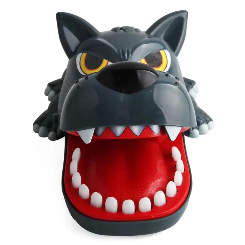 Рот укуса палец игрушка серии животных потянув зубы бар игры игрушки дети