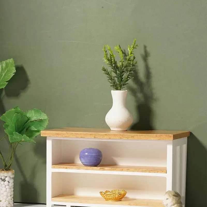 

[1/12 Dollhouse DOLLHOUSE Your Furniture Accessories] ceramic 5-piece vase colorful D1T6