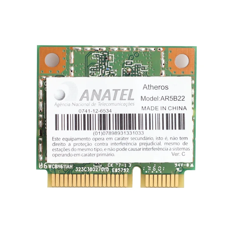 300 Мбит/с Wifi двухдиапазонный Atheros AR5B22 беспроводной 802 11 abgn 2 4G/5 ГГц Wi-Fi + Bluetooth 4 0 WLAN