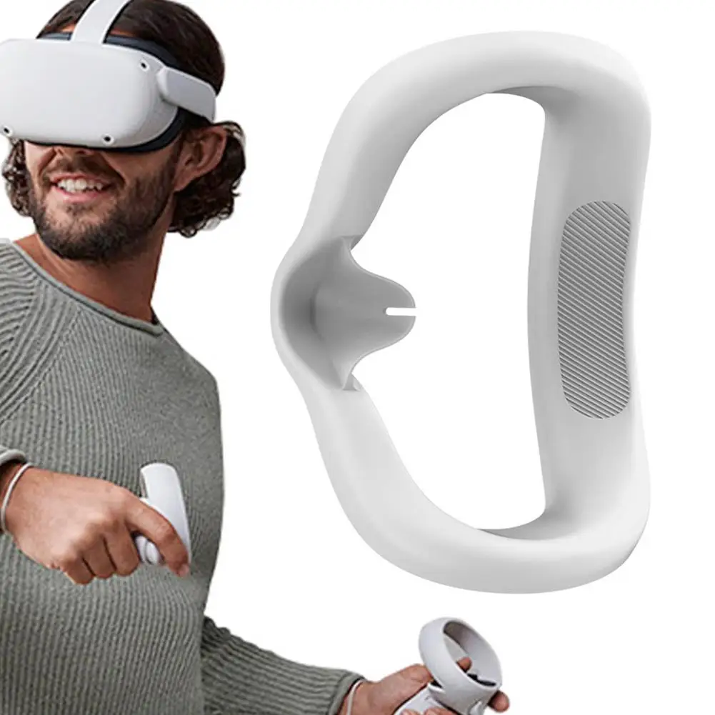 

Сменный силиконовый коврик для лица Oculus Quest 2 подушечка для лица, удобный защитный коврик с защитой от пота, аксессуары VR