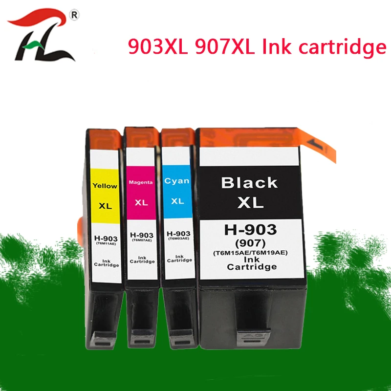 YLC совместимый чернильный картридж для HP 903 907 903XL 907XL OfficeJet Pro 6950/6960/6961/6970/6971 принтер