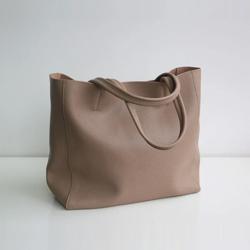 Женская сумка тоут для покупок из натуральной кожи высококачественный