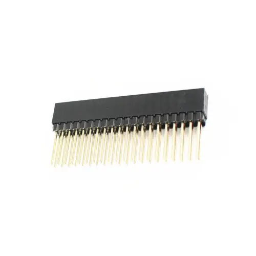 5 шт. 2 54 мм Шаг 2x20 Pin 40 женский двухрядный длинный штыревой разъем PC104 | Электронные