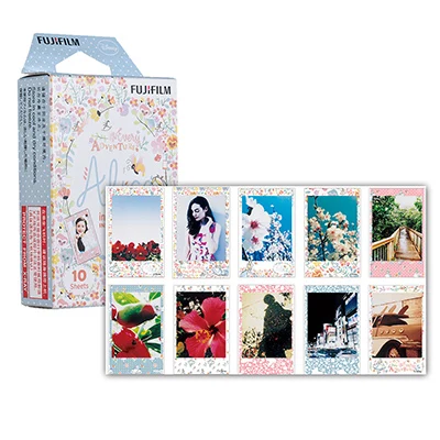 10 листов белая пленка для Fuji Instax Mini Фотобумага снимок Фотобумага для ЖК-дисплея с подсветкой Fujifilm Instax Mini 7 s/8/25/90/9 Fuji instant - Цвет: 10 Sheets 1