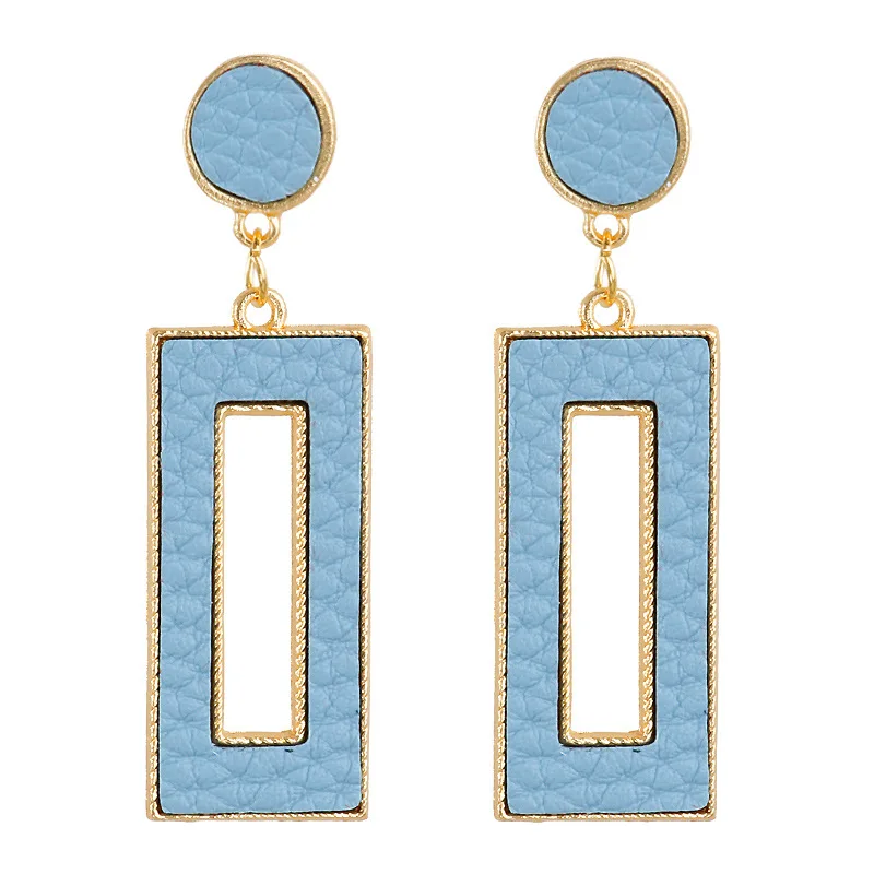 Женские корейские клипсы серьги для ушей без проколов Brincos модные геометрические