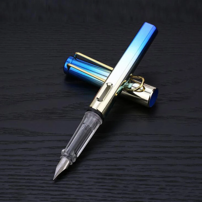 0 5 мм Роскошная перьевая ручка милые цветные ранцы школьные и офисные