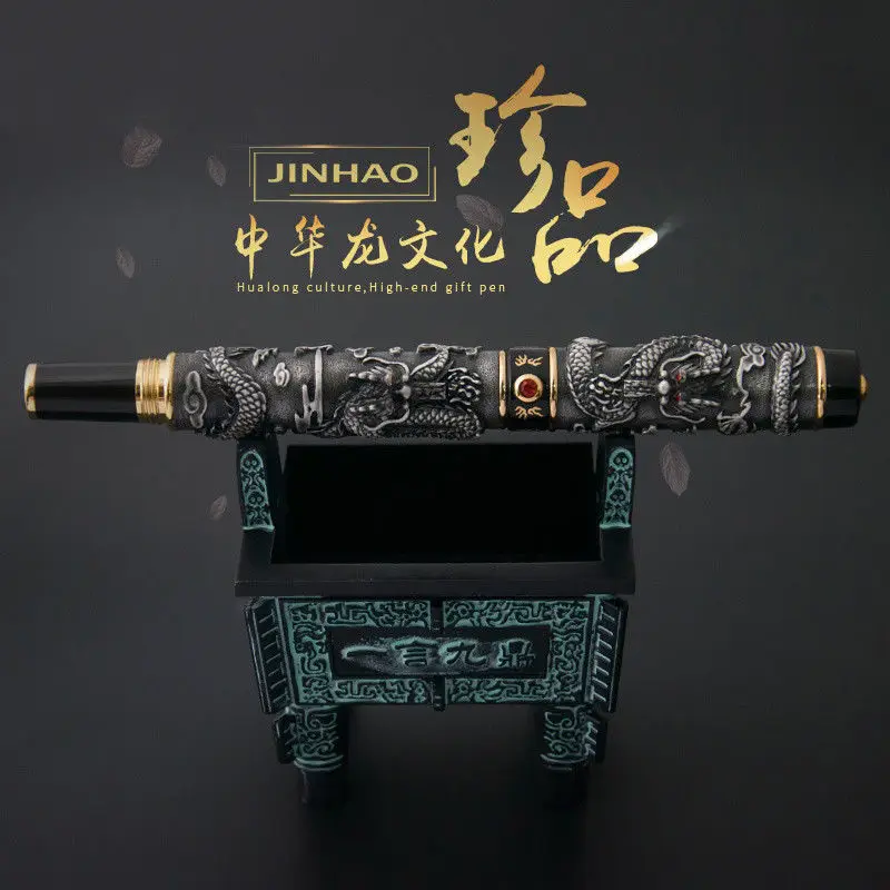 Jinhao Awesome бронзовый металлический держатель для перьевой ручки роликовая ручка