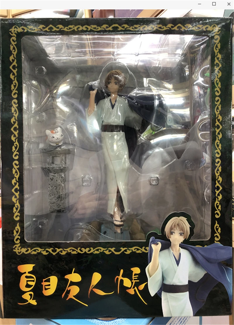

Anime Natsume's Book of Friends Natsume Yuujinchou Natsume Takashi with Madara PVC Action Figure Collectible Model Toys Doll