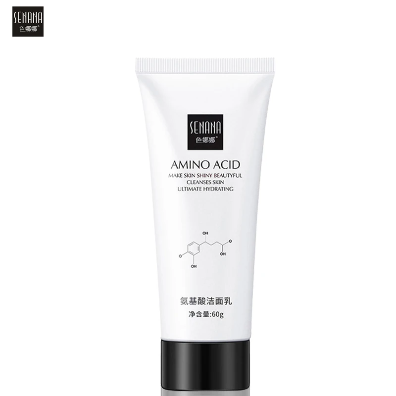 SENANA Nicotinamide Amino Acid Face Cleanser Facial Scrub Cleansing Acne Oil Control Blackhead Remover Shrink Pores Skin Care | Красота и