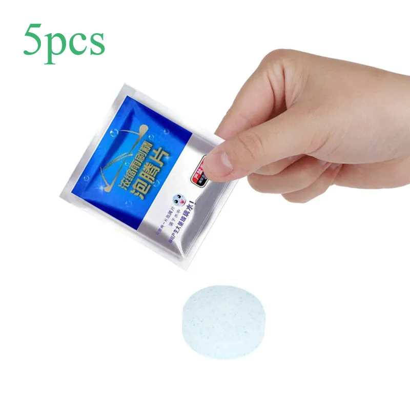 5 шт. (1 = 4 л воды) многофункциональное автомобильное стекло шипучий планшет