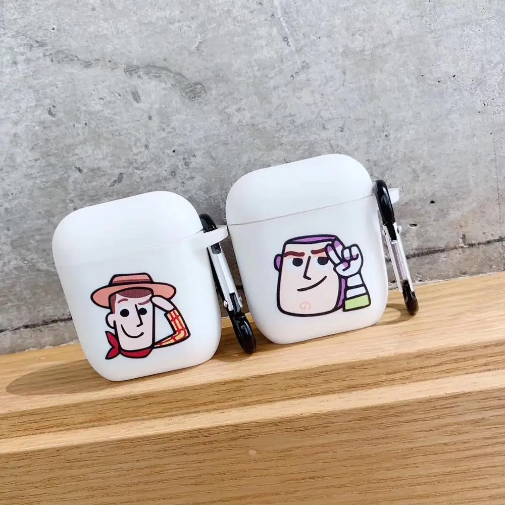 Приятный мягкий силиконовый чехол для наушников из ТПУ AirPods игрушек с