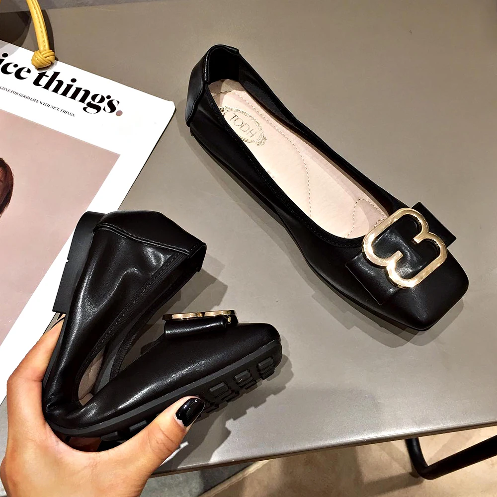 2020 женские балетки на плоской подошве Chaussure Femme Пикантная женская обувь без